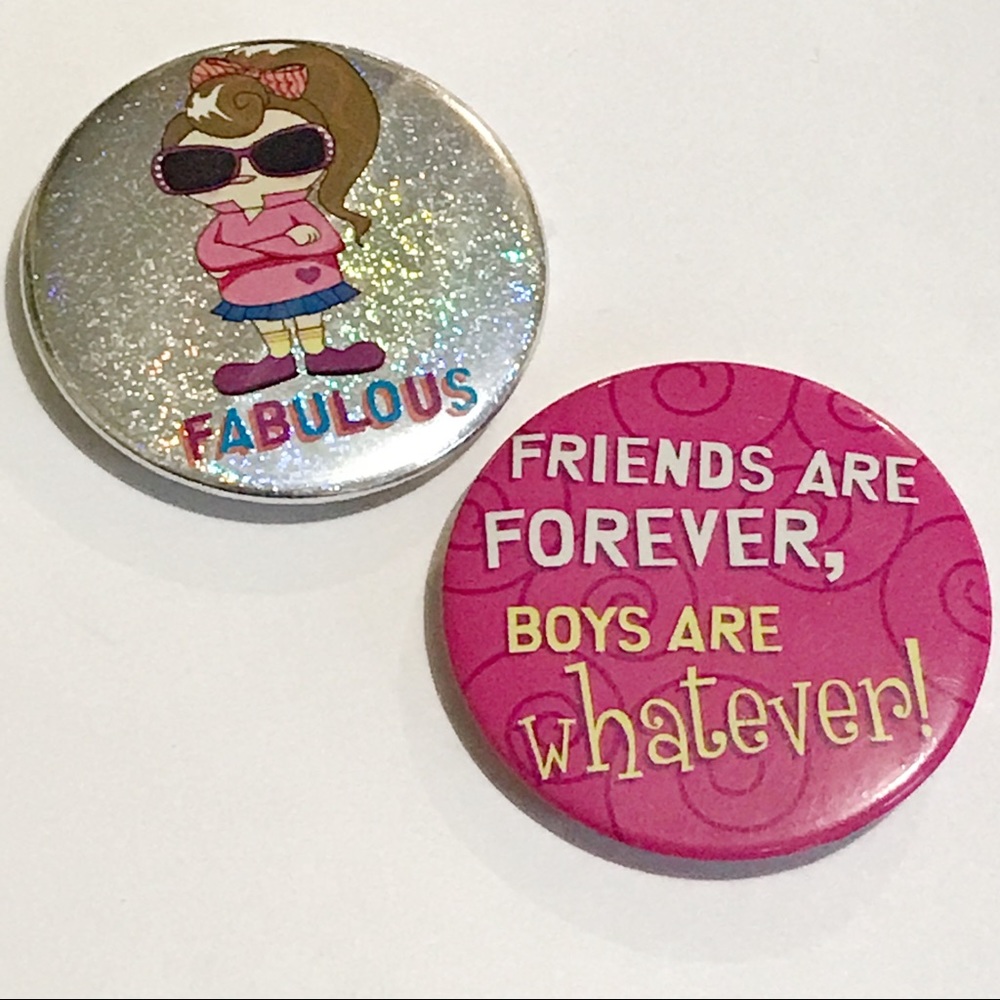 3 Friendship Pinbacks - Picture 5 of 6